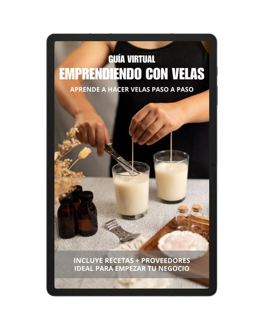 Guía digital Emprendiendo con Velas